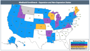 Medicaid Expansion Status by State